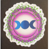 Sticker - Triple Goddess, Purple